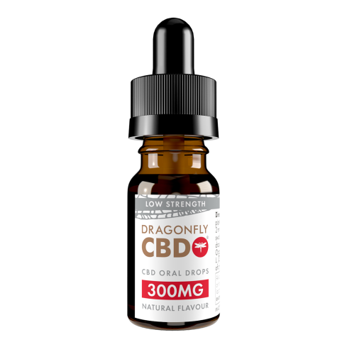 DRAGONFLY CBD OIL Low Strength Oral Drops 300MG 10ML