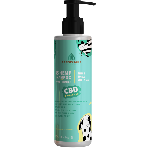 Pet Shampoo + Conditioner with CBD and hemp seed oil 