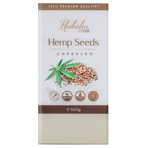 Organic Hemp Seeds Unpeeled