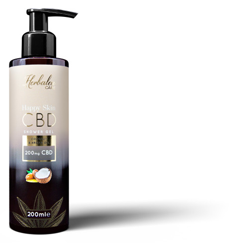 CBD Shower Gel Argan & Coconut Oil