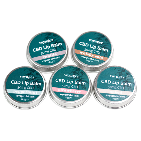 Nourish + Protect CBD Lip Balm (30mg) Peppermint