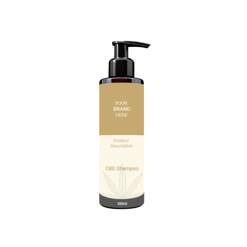 CBD Shampoo Argan & Coconut Oil White Label